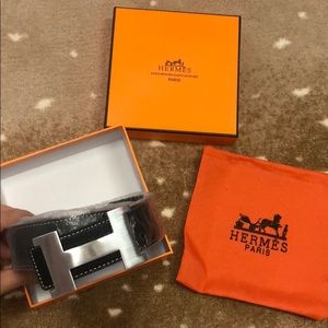 Hermès Leather Belt